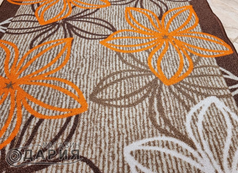 Мокетена пътека ERIKA 8013 beige/orange